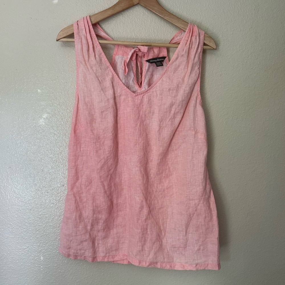 Tommy Bahama Madre Linen Halter Top